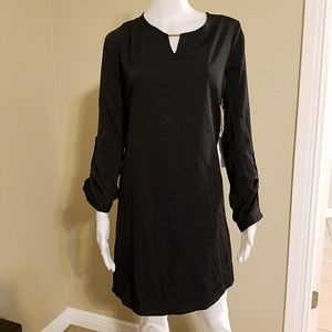 Black tunic dress